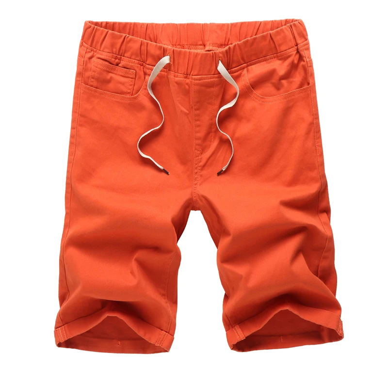 Мужские хлопковые шорты темно-синие повседневные большие размеры лето 2019 |