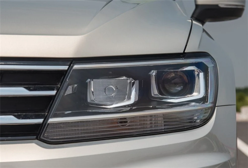 Для Volkswagen VW Tiguan L Автомобильная фара с прозрачными линзами