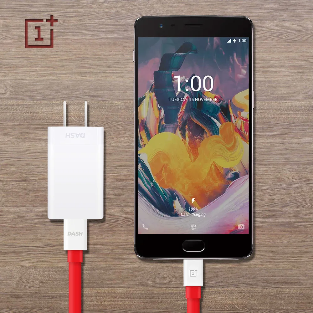 Оригинал для OnePlus 6 6T быстрая зарядка настенное зарядное устройство + кабель типа C
