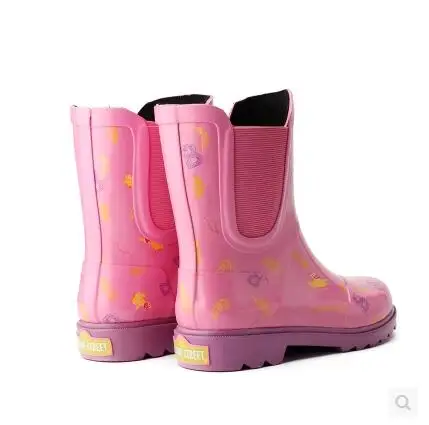 Бесплатная доставка ботинки 2019 детская обувь резиновые для девочек детские