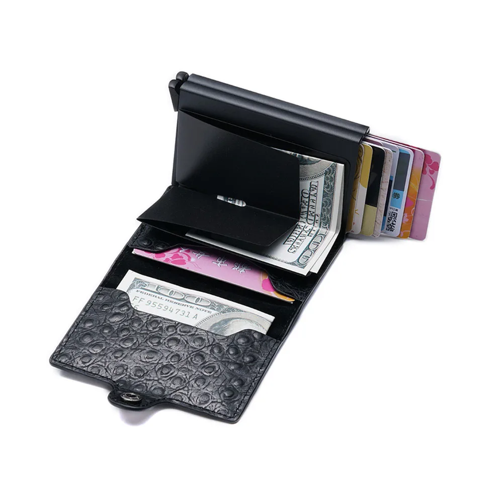 Cizicoco Rfid Card Men Wallets Thin Male Vintage Short Purse 2019 Small Leather Slim Smart Mini Magic Wallet | Багаж и сумки