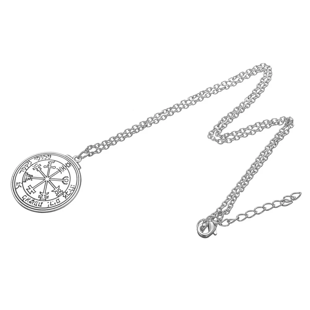 my shape 1 piece Talisman for Good Luck Key of Solomon Pentacle Seal necklace | Украшения и аксессуары