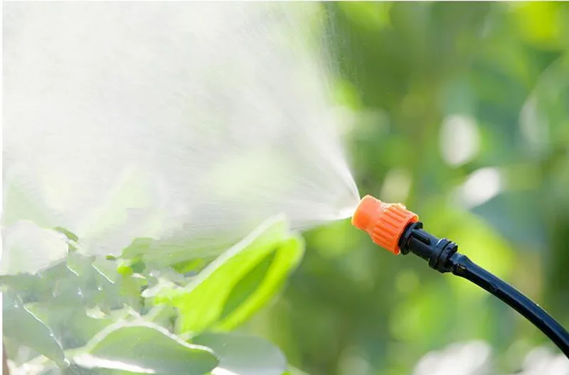100 шт. Регулируемый туман спринклерной с 1/" колючая для микропарник разбрызгиватель для полива сада полива установки M102
