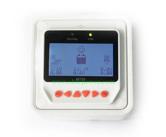 

MT50 remote meter LCD Display use for LandStar Viewstar Tracer solar controller Black color new