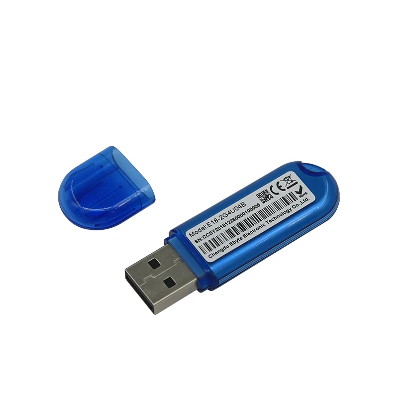 Zigbee CC2531 2,4 ГГц USB E18-2G4U04B zigbee usb радиочастотный передатчик и приемник PCB антенна 8051MCU ISM Band светодиодный индикатор