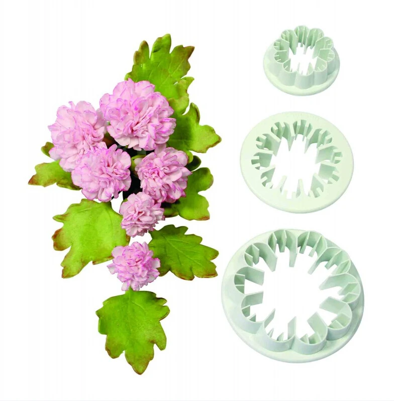 4PCS/Lot Food Grade Plastic Small Daisy Shape For Cookie Cutter Fondant Bakeware Decorating Rice Sanwich Molds 020066 | Дом и сад