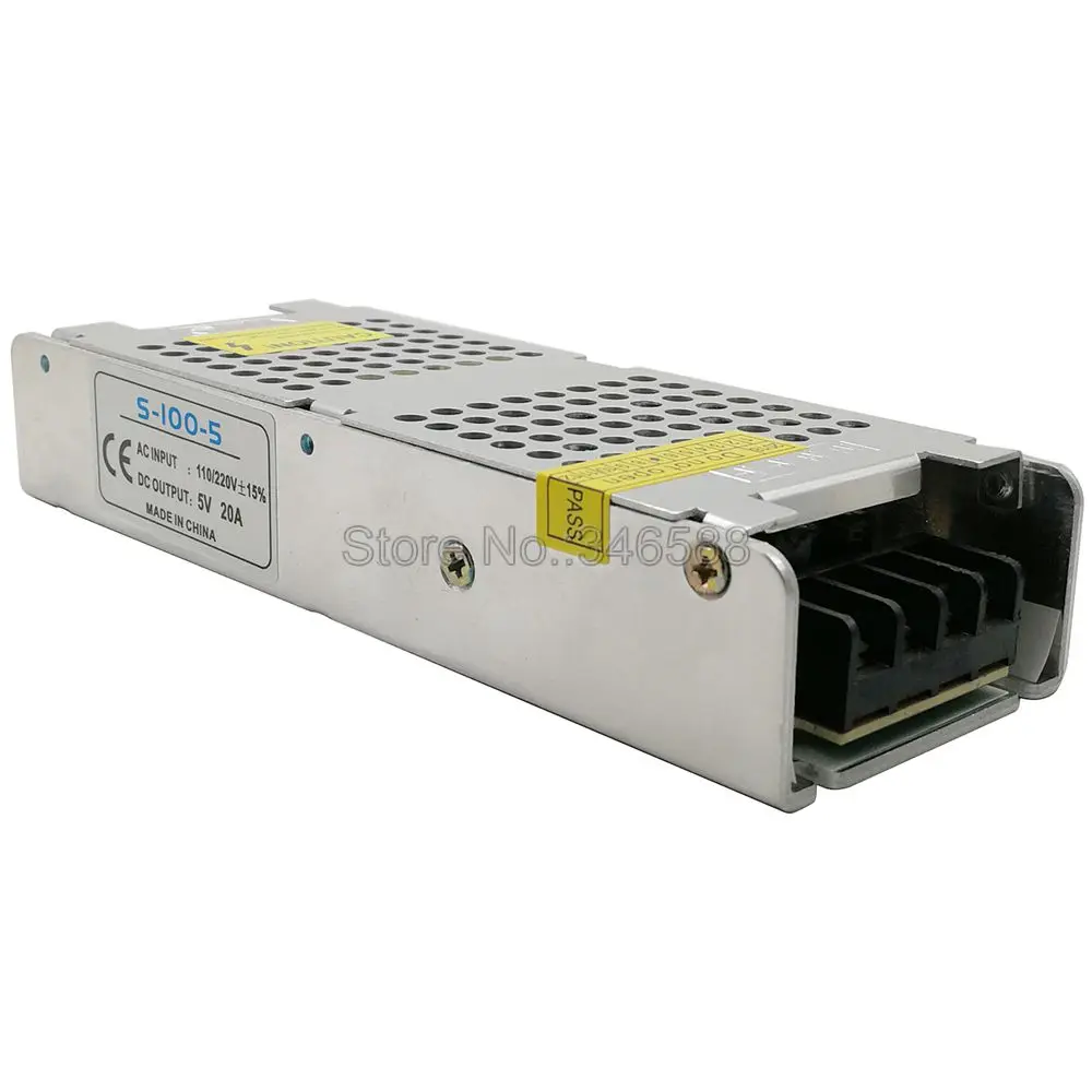 AC110V 220 В в DC5V AC-DC переключатель постоянного напряжения питания Сверхтонкий Тип 5 в 4A 20A 30A 60A 70A источник питания