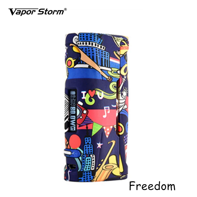 Оригинал 80 Вт Vapor Storm Пума-ребенок шаблон TC коробка мод 510 электронная сигарета Vape