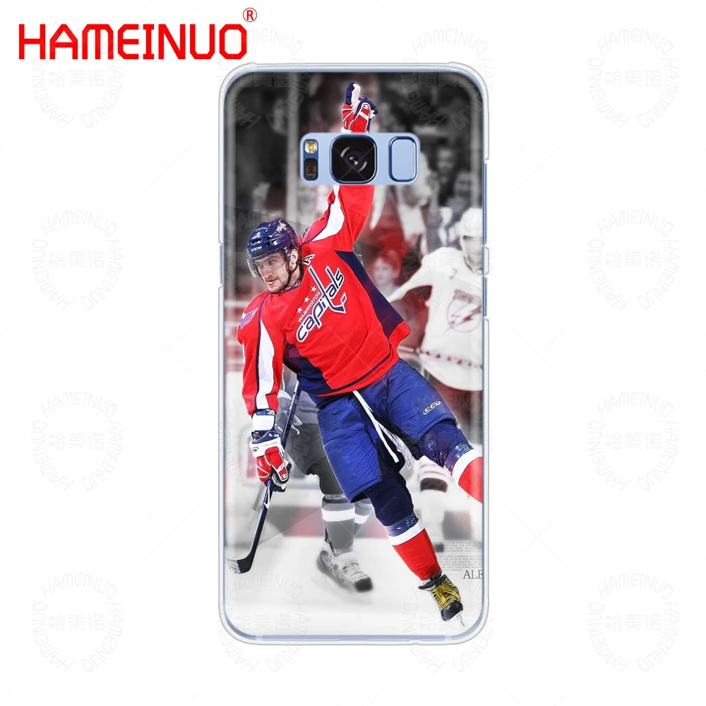 HAMEINUO чехол для сотового телефона Александр Овечкин Samsung Galaxy S9 S7 edge PLUS S8 S6 S5 S4 S3 MINI |