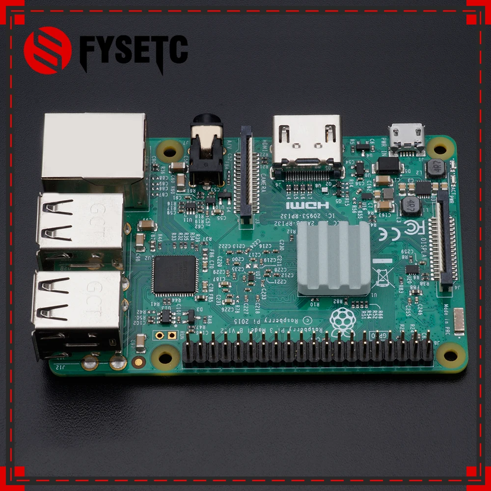 10 шт. Raspberry Pi 3 теплоотвод Керамика радиаторы 15*15*5 мм Процессор вентилятор