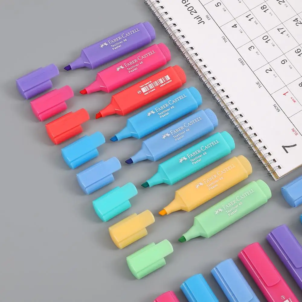 1 шт. Faber Castell хайлайтер текстлайнер ручка на водной основе флуоресцентные пигментные чернила маркер ручка для пули joural маркер