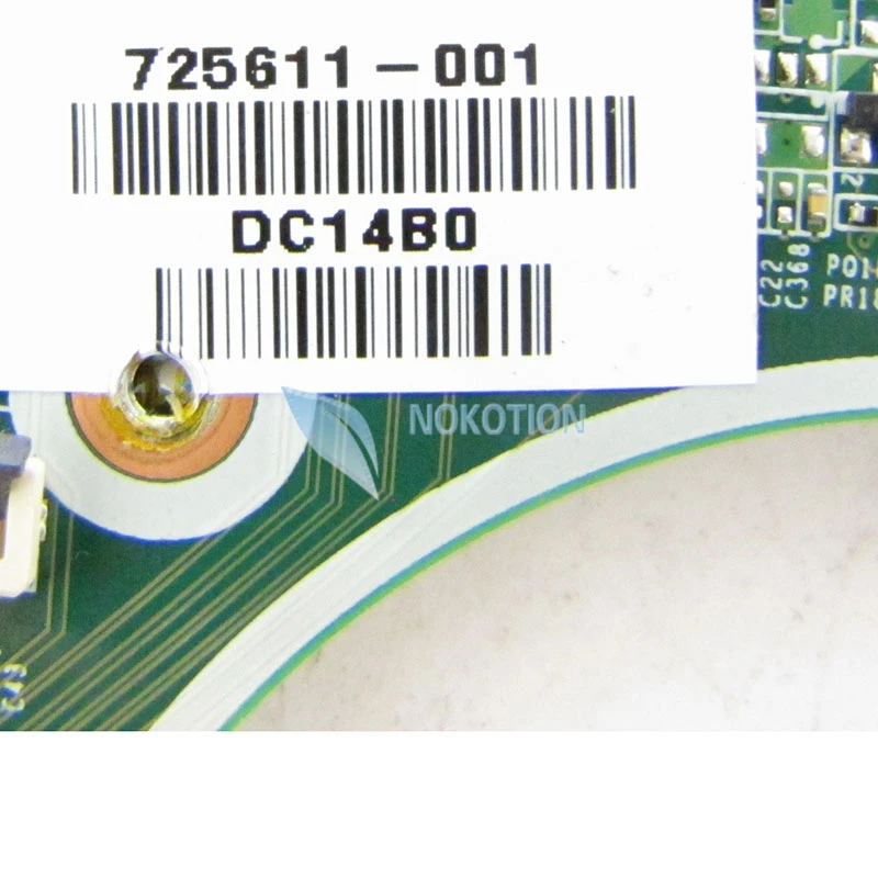 NOKOTION 725611-001 732088-501 732088-001 аккумулятор большой емкости DA0U83MB6E0 для hp Pavilion 15-N 15-n305tx 15,6 дюймовый ноутбук материнская плата SR170 i5-4200U