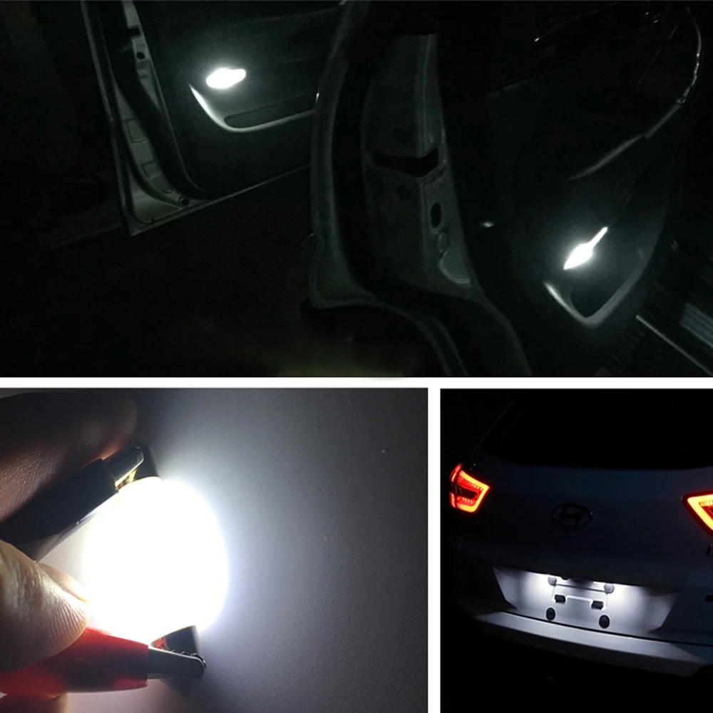 YSY 100 шт. дымовая конструкция C5W Festoon COB светодиодные чипы 31 мм 36 39 41 Автомобильный