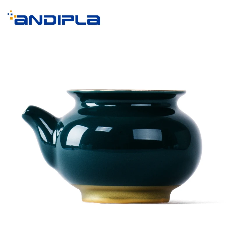 240 мл керамический фарфор Jingdezhen ярмарка чашка ручной работы Золотая граница
