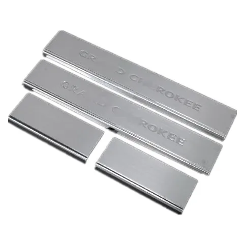 Новейший дверной порог охранники из нержавеющей стали наружный интерьер для Jeep