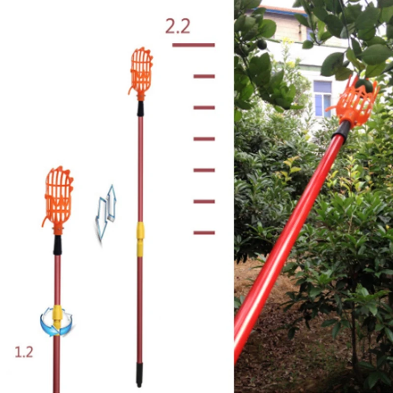 1 Pc Plastic Fruit Picking Tool Without Pole Fruit Catcher Collector for Garde Picking Tool Apple Citrus Pear Peach Hand Tool