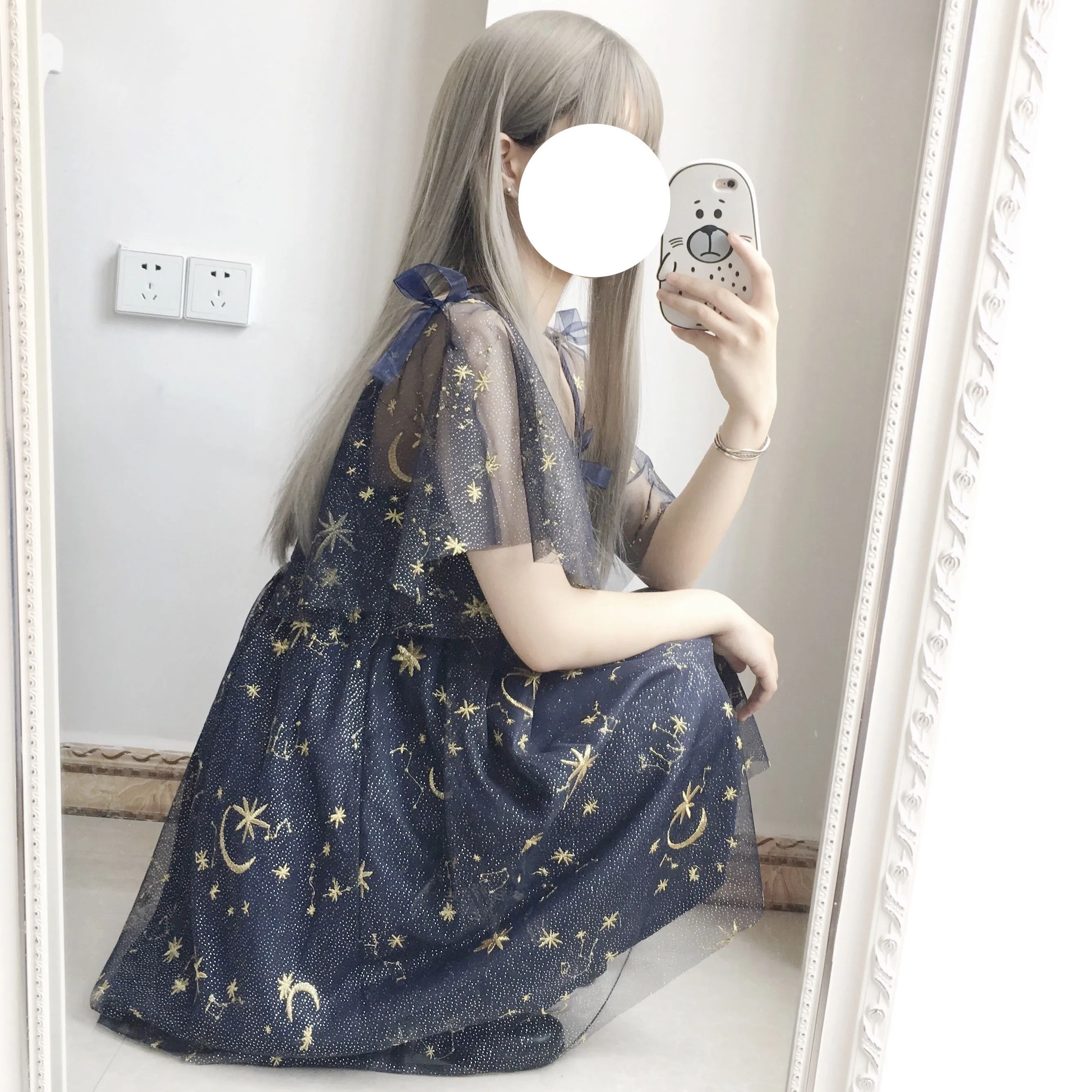 2019 Харадзюку уличная мода женское платье японский мягкий сестра Готический