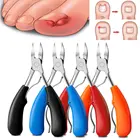 Профессиональные кусачки для кутикулы, инструменты для дизайна ногтей, инструмент для педикюра, маникюра, удаления грязи на ногтях