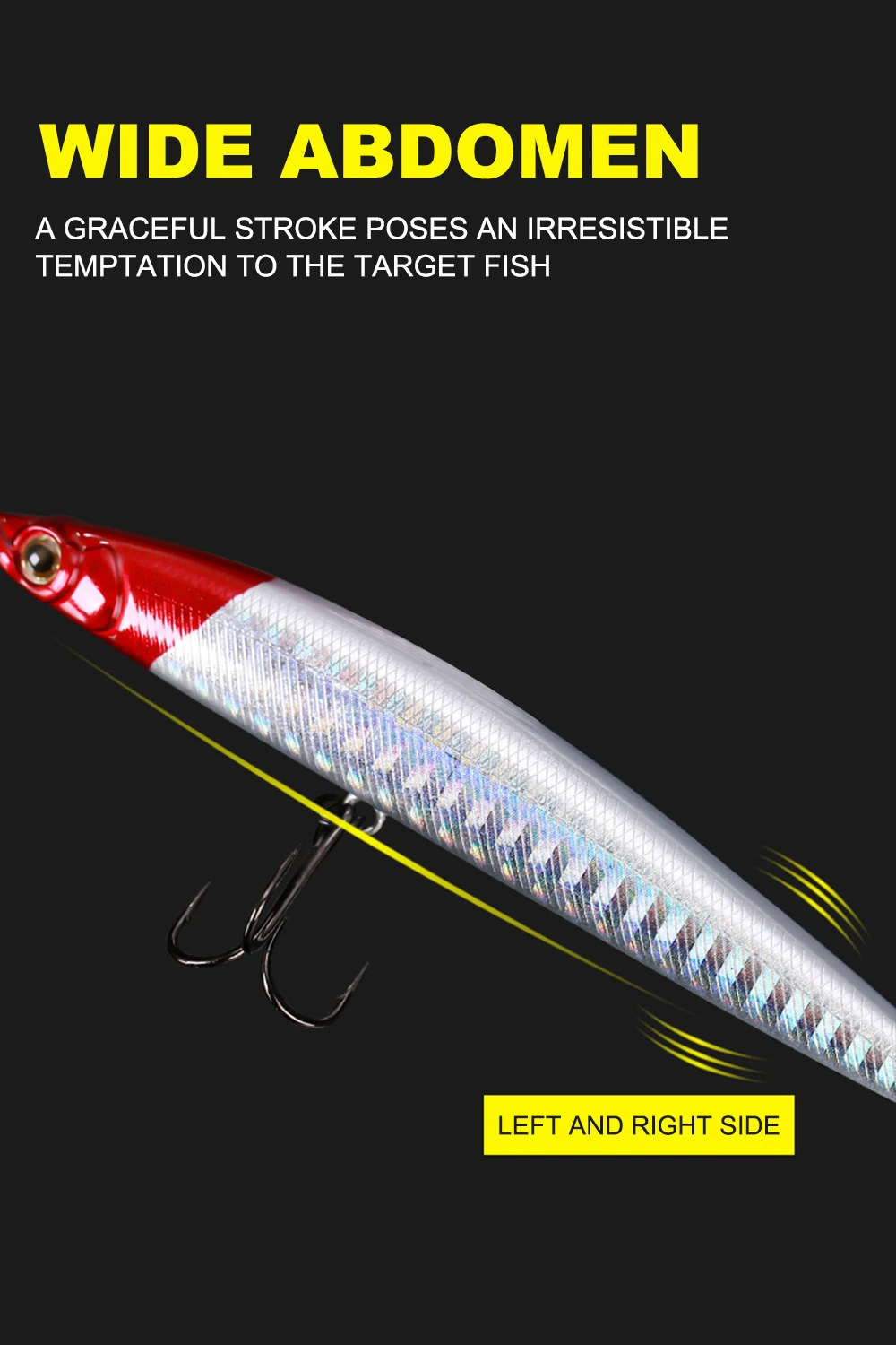 NOEBY NBL9126 карандаш Тонущая приманка stickbait Блюз код тонкий C длинный литье Рыбная приманка вобблер 125 мм/21,5 г Япония крючки