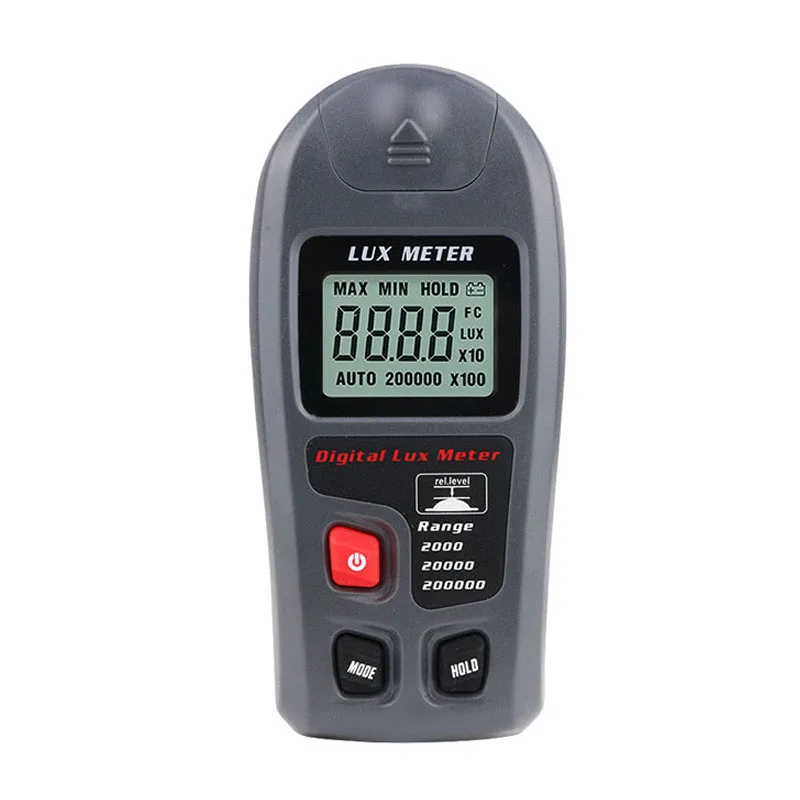 Цифровой Люкс метр 200000 люкс светильник измерительный прибор Автоматический