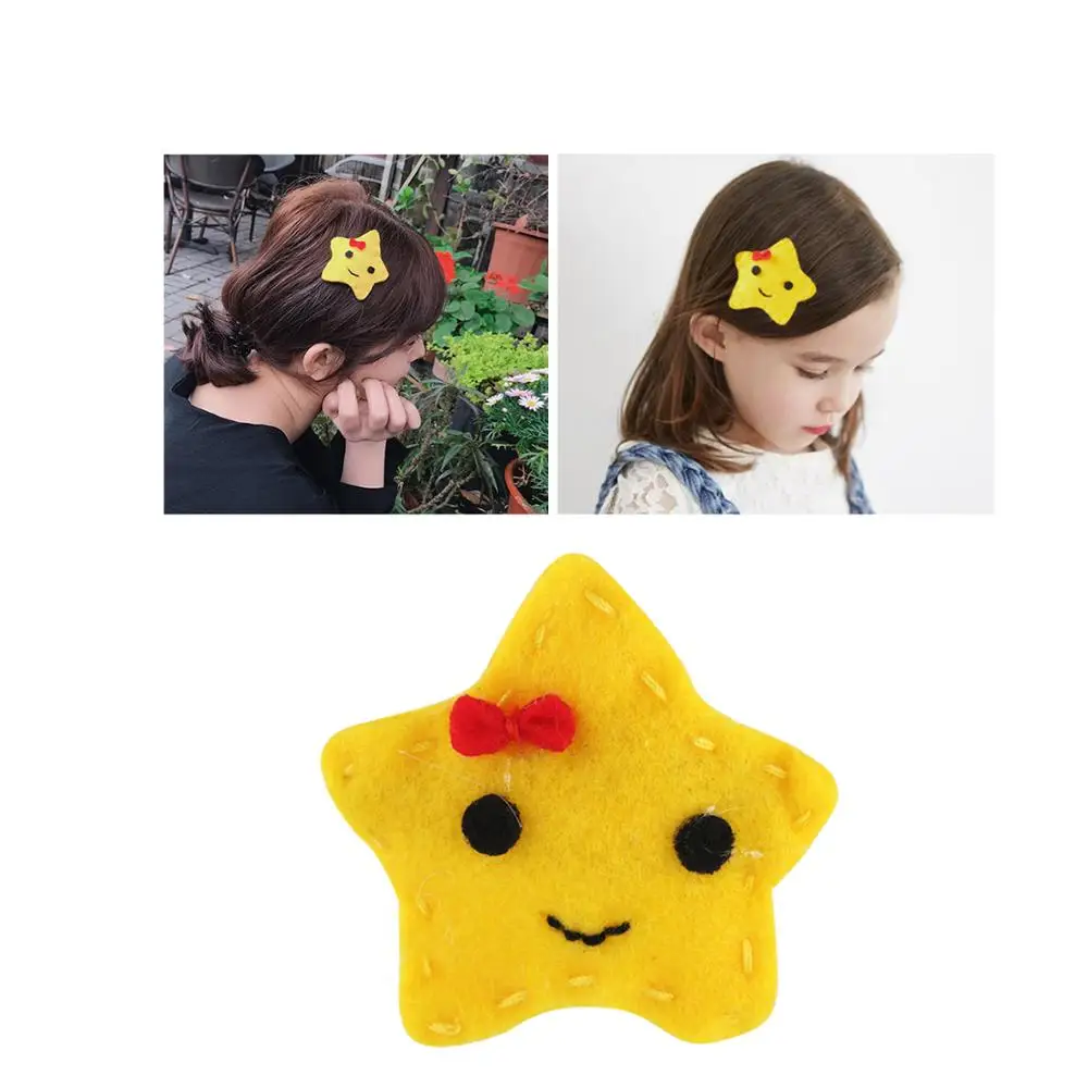 10 шт./упаковка маленькие милые заколки для волос с изображением животных из