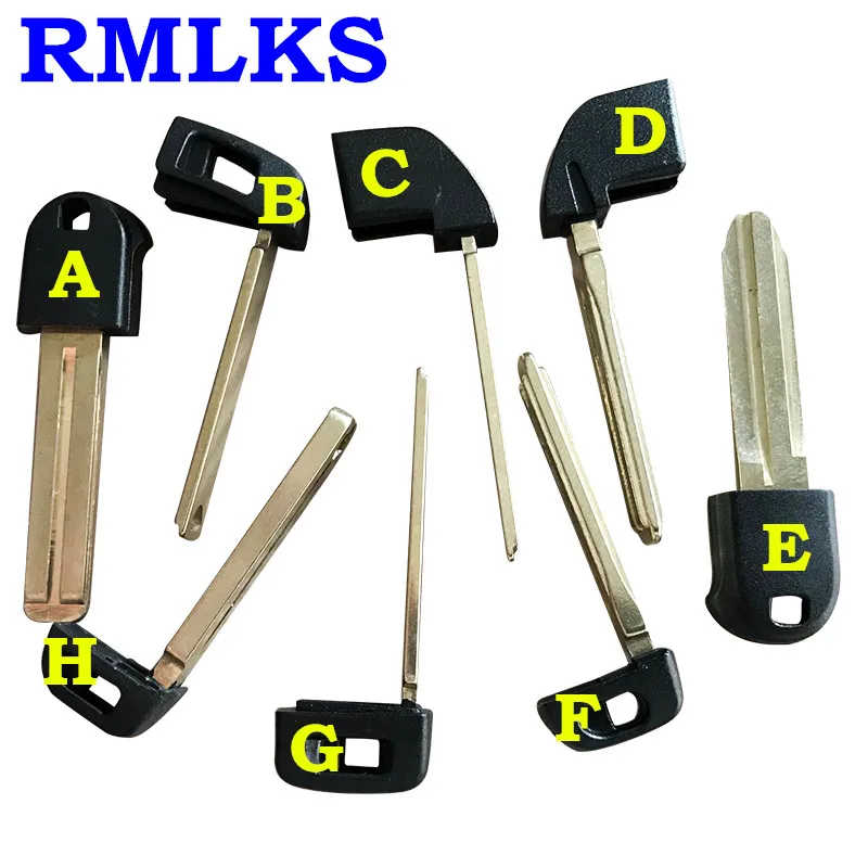 Запасной умный запасной Аварийный ключ RMLKS лезвие для смарт карт Toyota Camry high Lander