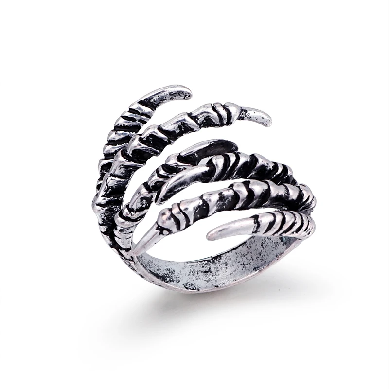 1 PC Готический Винтаж демонический когти открытие кольцо для Для женщин мужчин