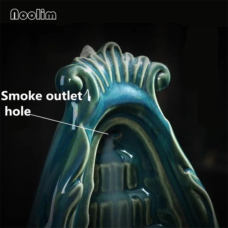 Подставка для благовоний в виде буддистского водопада с 20 бесплатными