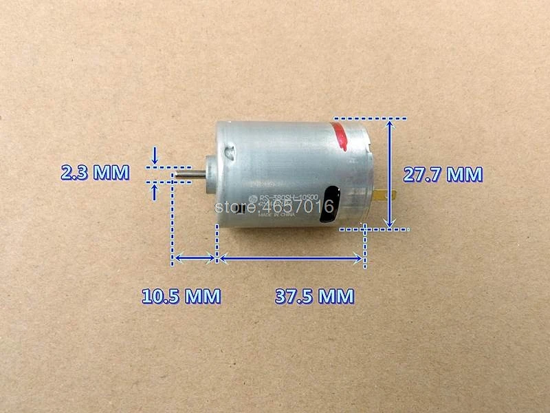 Совершенно новые и оригинальные mabuchi 380 мотор RS 380SH 10500 DC24V 4800RPM 30mA