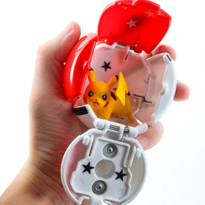 TAKARA TOMY POKEMON Pika Chespin Fennekin Froakie с шариком, коллекция детских игрушек