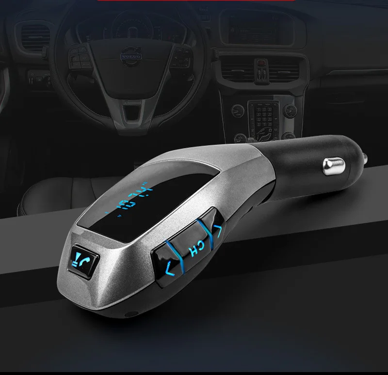 Bluetooth Handsfree беспроводной автомобильный FM передатчик модулятор G7/aux автомобильный аудио-MP3-плеер USB зарядное устройство TF SD lcd автомобильные аксессуары