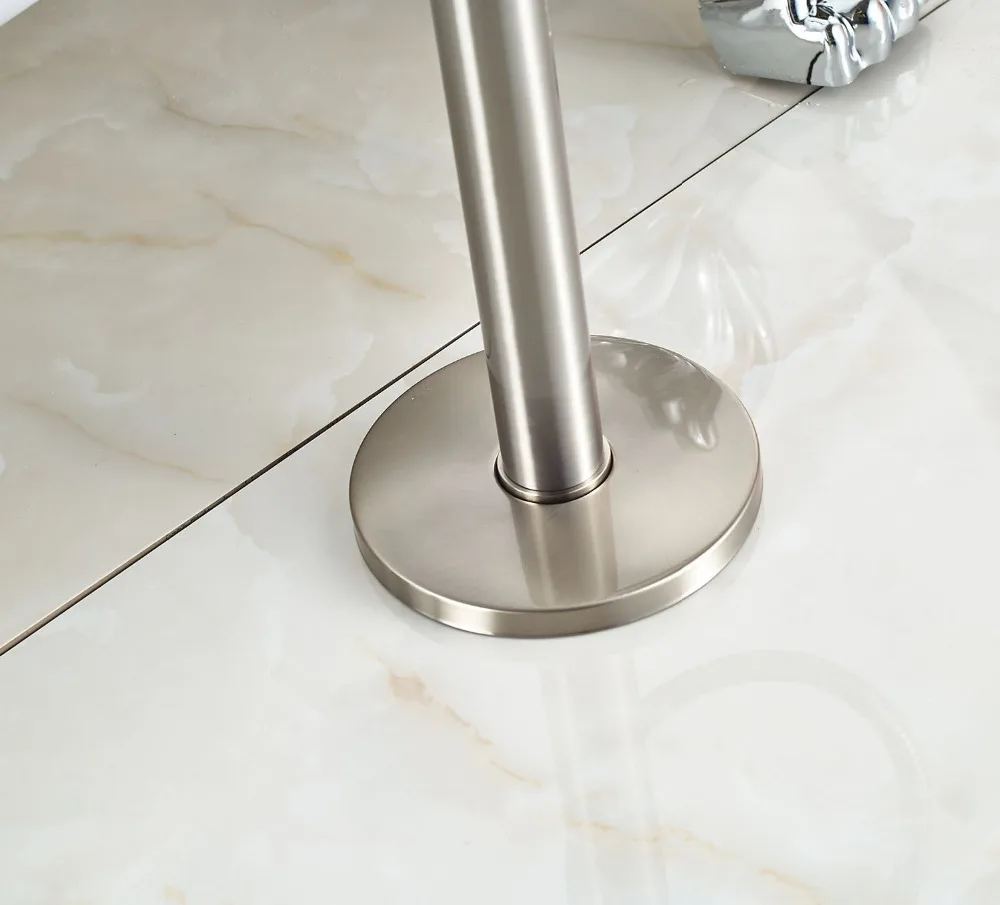 Uythner напольный матовый никелевый кран для ванной комнаты ванна Наполнитель