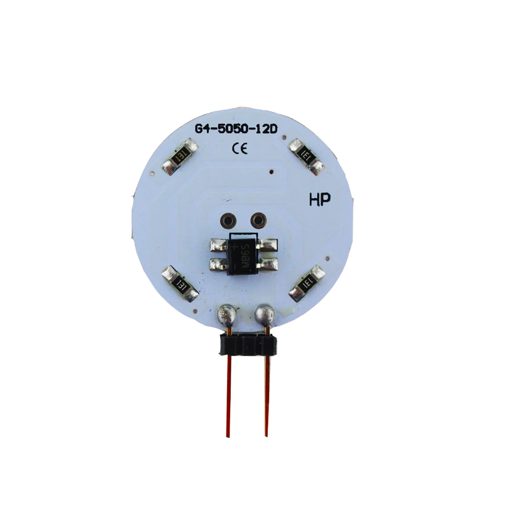 4 шт. G4 светодиодный 5050 12SMD белый/теплый белый морской RV Автомобильные