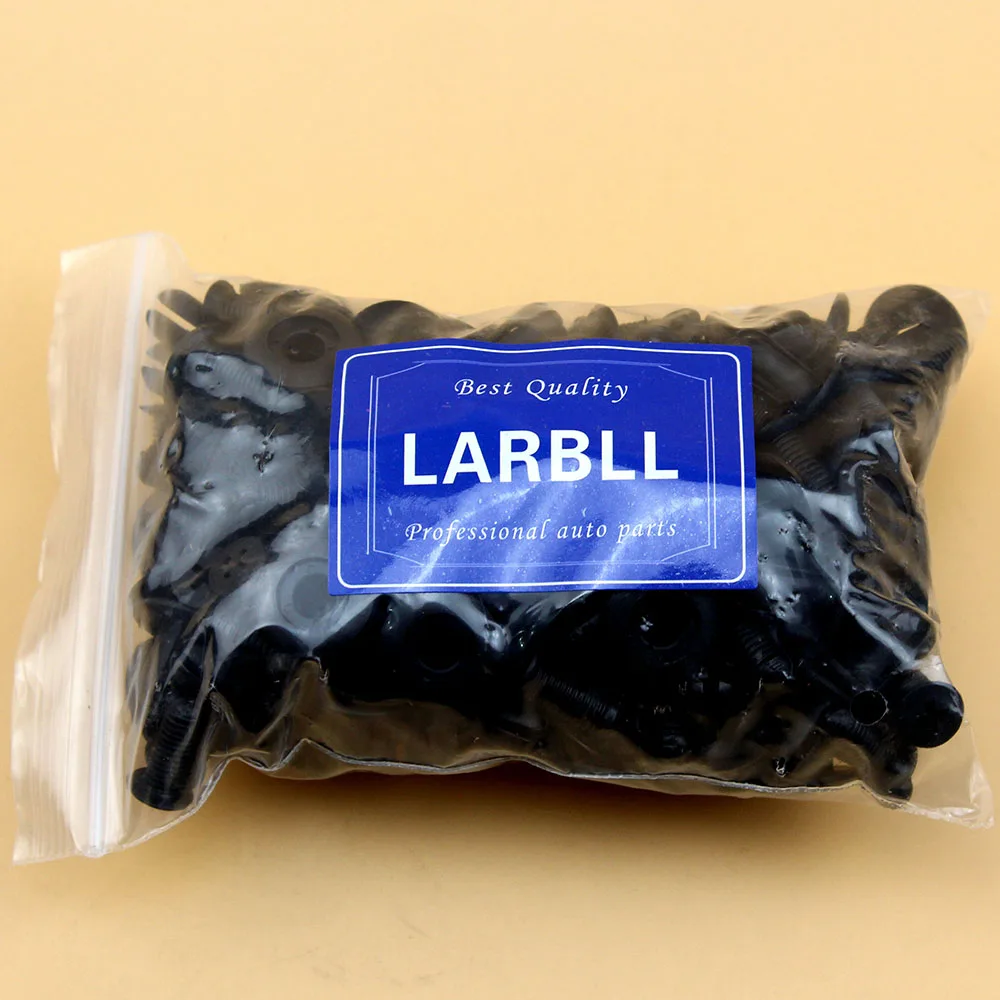 LARBLL 100 шт 8 мм Автомобильный Универсальный смешивающий дверной багажник для