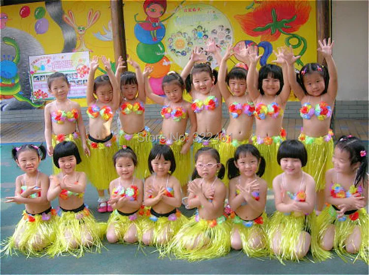 Взрослый Гавайский кокосовый бюстгальтер для вечеринки и поставки гавайский