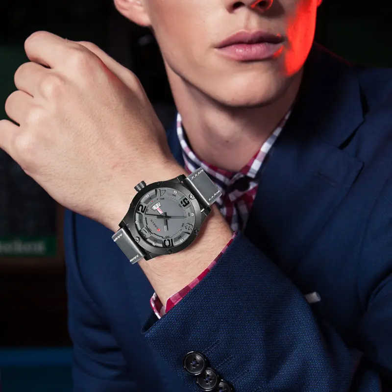 Новые оригинальные мужские часы Curren Лидирующий бренд роскошные кварцевые