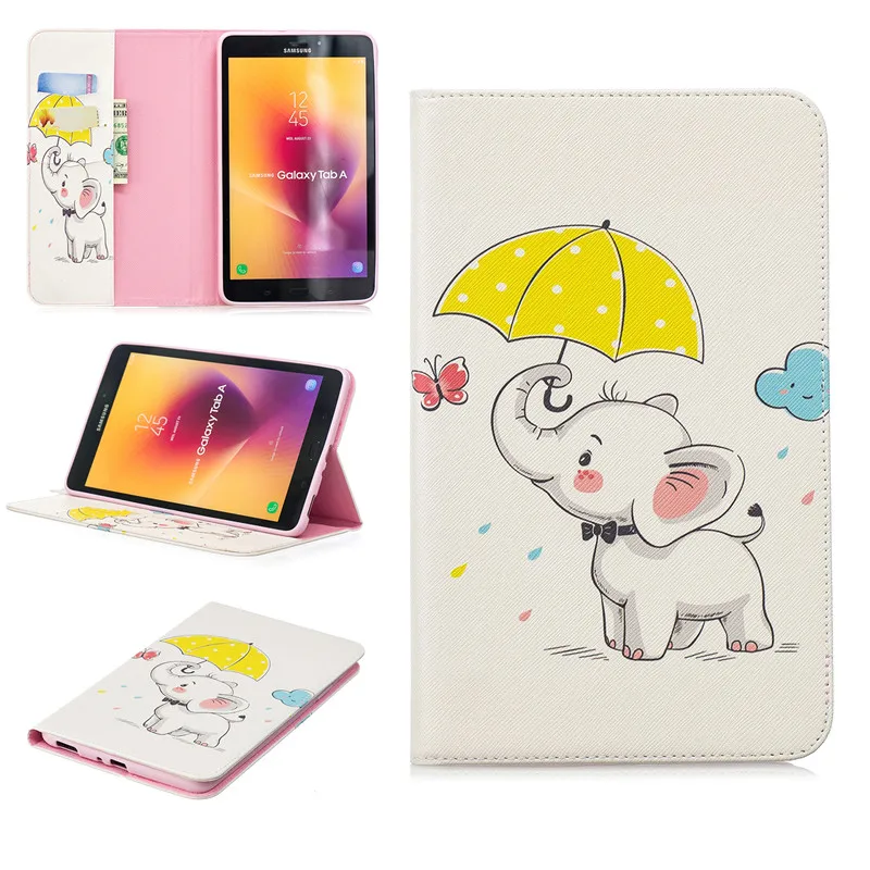 Новое поступление чехол-подставка для планшета из искусственной кожи Samsung Galaxy Tab A