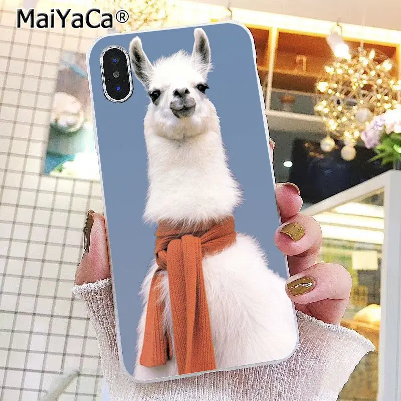 Чехол для телефона с ламой и альпаками iphone 12 11 pro MAX 8 7 6 6S Plus X XS 5 5S SE XR 10 Capa|Бамперы| |