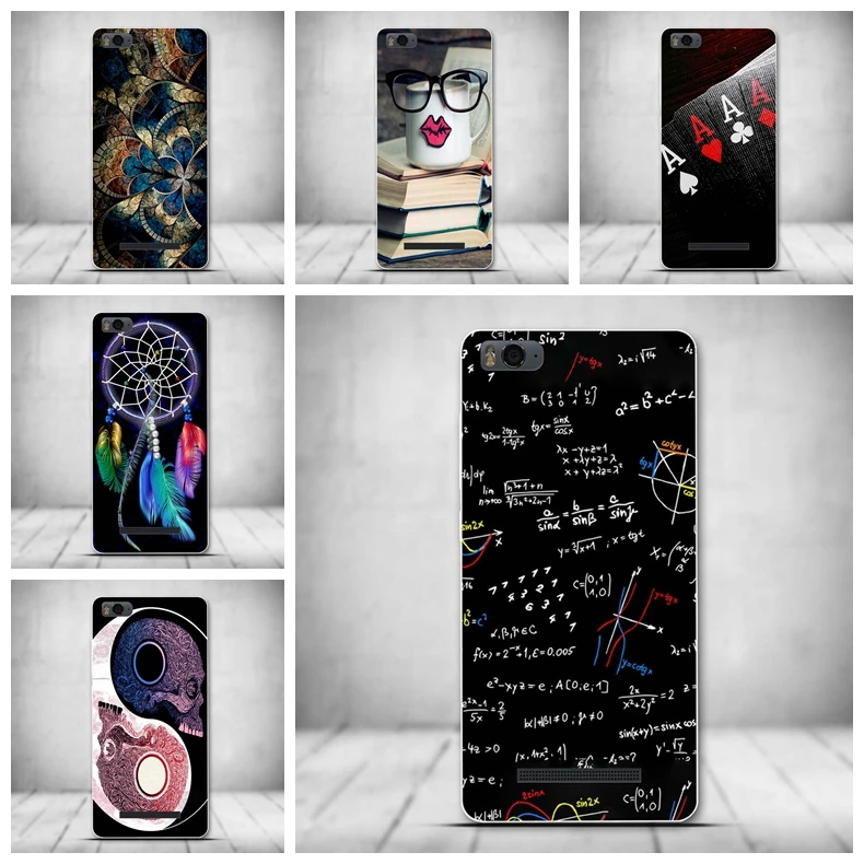 Чехол для Xiaomi Mi4c Mi 4c силиконовый прозрачный чехол телефона 4i Mi4i мягкий из ТПУ