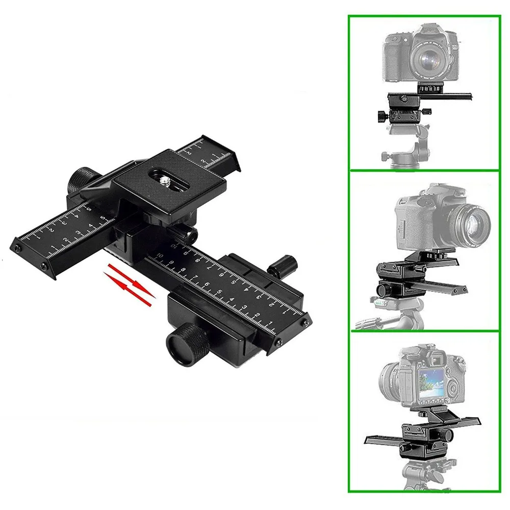 180mm Macro Focusing Rail Slider Close-up Shooting Head With Arca-Swiss Fit Clamp Quick Release Plate for Tripod Ballhead | Электроника