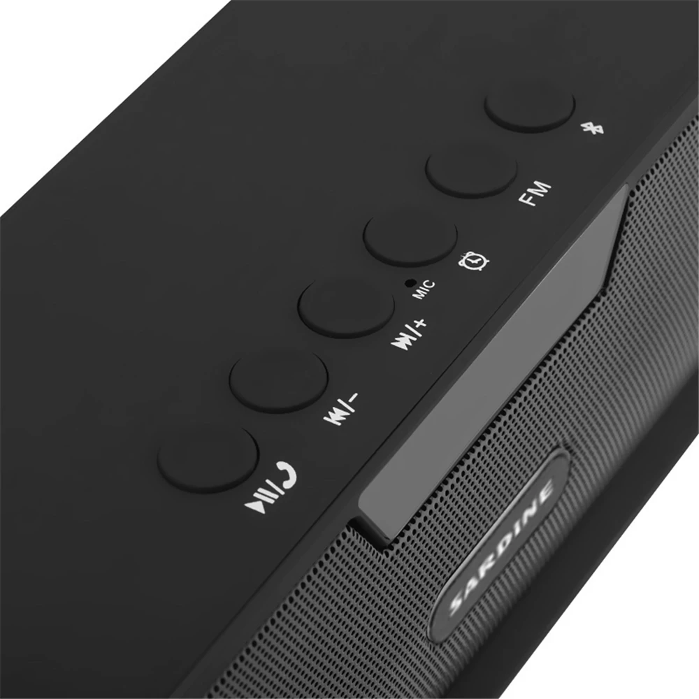 FM Радио звуковой ящик аудио Blutooth сом мини музыкальная светодиодный LED