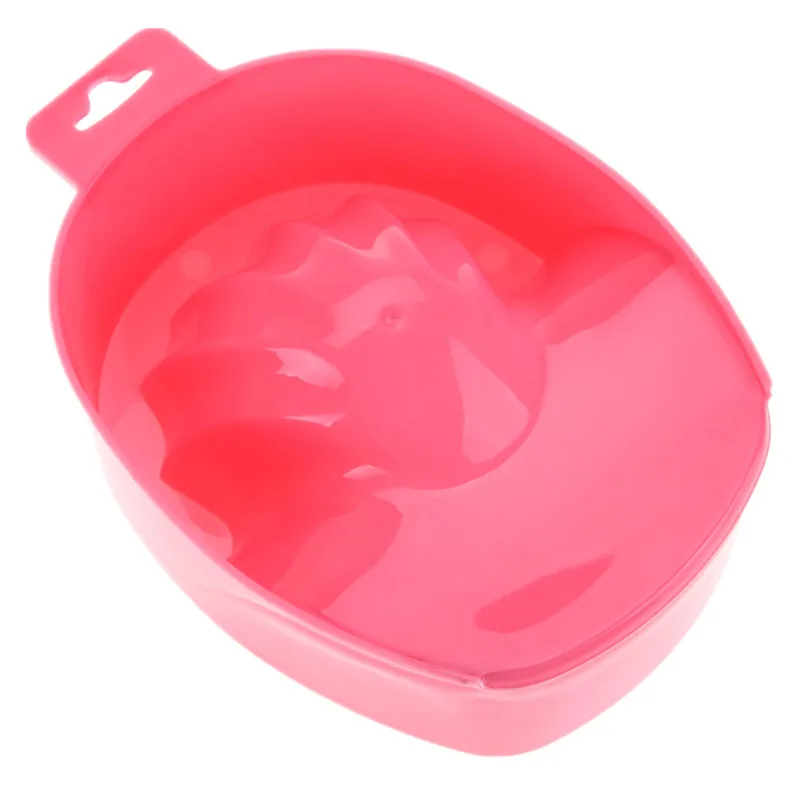 Розово красный УФ гель Monja для дизайна ногтей удаление умывания мытье рук чаша