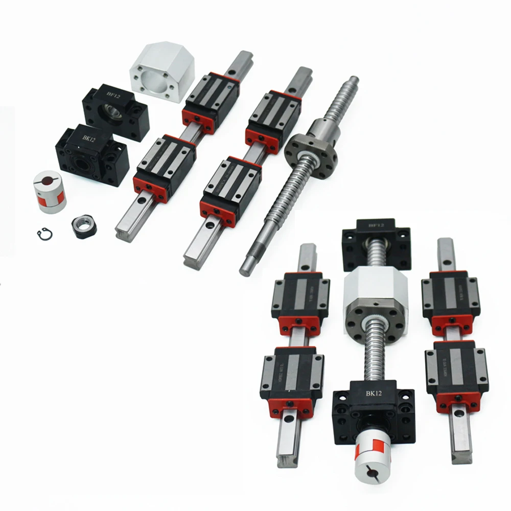 Линейная направляющая HGH20 HGR20 + HGH20CA или HGW20cc SFU1605 шариковый винт в сборе квадратный