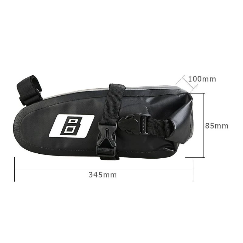 B-SOUL 100% Waterproof Bike Saddle Bag Rainproof TPU MTB Bicycle Rear Bags Road Cycling Seat Tail Accessories | Спорт и развлечения