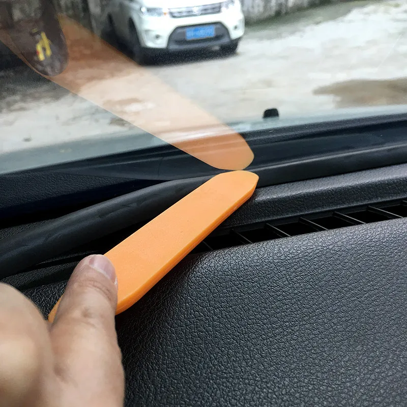 1pc for SUZUKI Vitara 2016-2017 Instrument console Sealing strip Front windshield Glass sound insulation Rubber Gap plug | Автомобили и