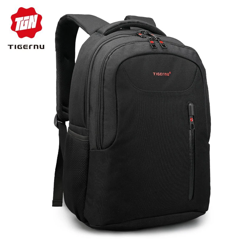Tigernu Brand Men Laptop Backpack Fashion Trend Soild School for teenagers Female mochila Anti theft military backpack | Багаж и сумки