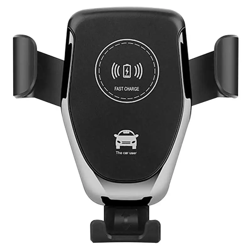 Wireless Charger Power Bank Automatic Clamping Mount Fast Charging Phone For iPhone/Android 10w | Электроника
