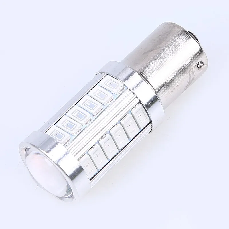 POSSBAY 9005/1156/H4/H7/H10/H11/H15/H16 Fog Signal Tail Driving 33 LED 5730 Car Light Lamp Bulb Red/Blue Car Light Source