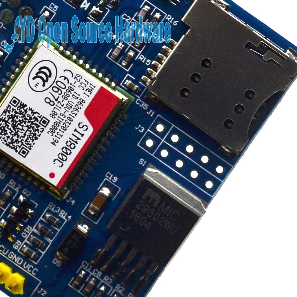 SIM800C макетная плата GSM модуль Поддержка сообщений Bluetooth TTS DTMF Quad band|development board|module