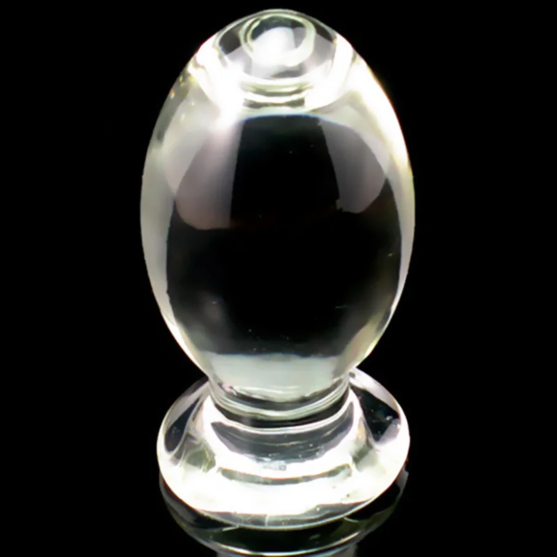 CPWD Super large glass anal balls butt plug sex products expander Anal Bead anus masturbator dilator big buttplug toys for woman | Красота и